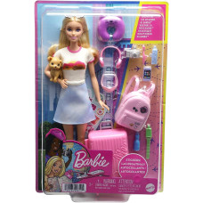 Лялька Барбі та аксесуари Дорожній набір Barbie Doll & Accessories Travel Set