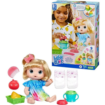 Лялька Бебі Алів Фрутті Сіпс Baby Alive Fruity Sips Doll Apple