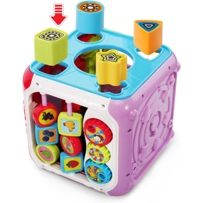 Интерактивный развивающий куб сортер VTech Sort and Discovery Activity Cube