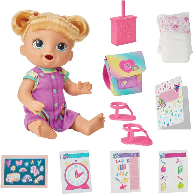 Інтерактивна лялька Бебі Аліве Baby Alive Time for School Baby Doll Set