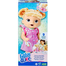 Інтерактивна лялька Бебі Аліве Baby Alive Time for School Baby Doll Set