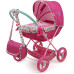 Коляска лялькова із сумкою Бебі Алів Baby Alive Deluxe Classic Doll Pram - Pink  Rainbow