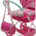 Коляска лялькова із сумкою Бебі Алів Baby Alive Deluxe Classic Doll Pram - Pink  Rainbow