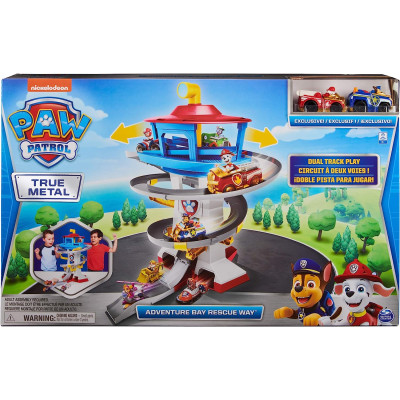 Ігровий набір Щенячий Патруль Оглядова вежа Paw Patrol True Metal Adventure Bay Rescue Way Toy