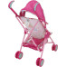 Дитячий ляльковий візок Бебі Алів Baby Alive: Doll Stroller - Pink & Rainbow Fits Dolls Up