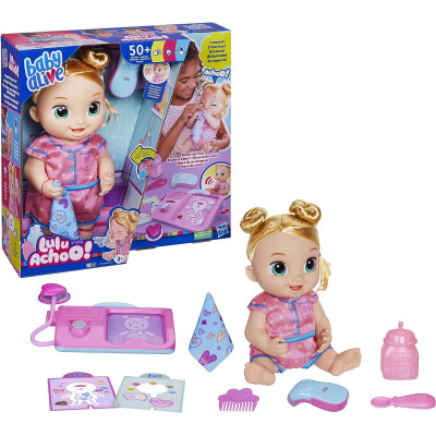  Інтерактивна лялька Бебі Алів Лулу Ачу Baby Alive Lulu Achoo Doll