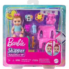 Ігровий набір Барбі Скіпер перший зуб Barbie Skipper Babysitters Inc Baby Small Doll