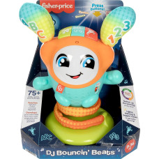 Інтерактивна музична іграшка навчальна Fisher-Price Baby  Toddler Learning Toy Dj Bouncin’ Beats