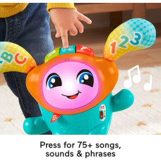 Інтерактивна музична іграшка навчальна Fisher-Price Baby  Toddler Learning Toy Dj Bouncin’ Beats