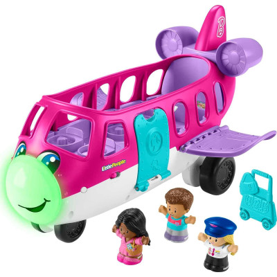 Игрушка маленький самолет мечты  Фишер Прайс Барби Little People Barbie Toddler Toy Little Dream Plane