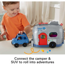 Ігровий набір Фішер Прайс навчальний кемпер Fisher-Price Little People Light-Up Learning Camper