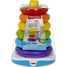 Велика Пірамідка Фішер Прайс Fisher-Price Toddler Toy Giant Rock-A-Stack