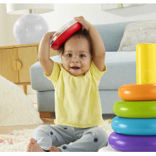 Велика Пірамідка Фішер Прайс Fisher-Price Toddler Toy Giant Rock-A-Stack