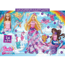 Адвент календар Барбі Дрімтопія Barbie Dreamtopia Fairytale Advent Calendar