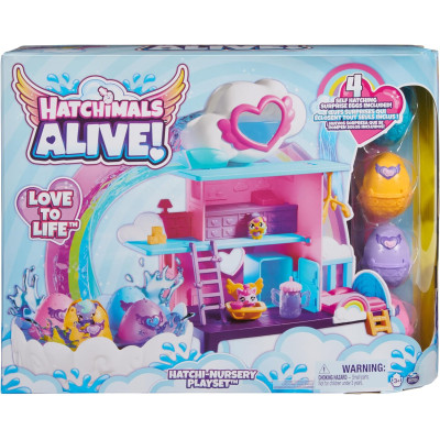 Ігровий набір Хетчімалс Аліве Hatchimals Alive Hatchi-Nursery Playset Toy