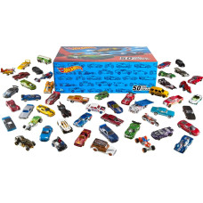 Набір машинок Хот Вілс 50 шт 1:64 Hot Wheels Set of 50 Toy Trucks  Cars in 1:64