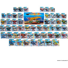 Набір машинок Хот Вілс 50 шт 1:64 Hot Wheels Set of 50 Toy Trucks  Cars in 1:64