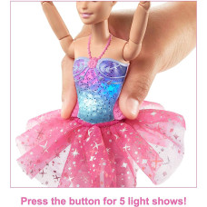 Лялька Барбі Дрімтопія балерина Barbie Dreamtopia Doll Twinkle Lights Posable Ballerina