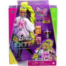 Лялька Барбі Екстра Неон №11 Barbie Extra with Neon Green Hair