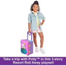 Ігровий набір Поллі Покет Валіза Курорт Polly Pocket Dolls Playset and Travel Toys (ХКВ43)