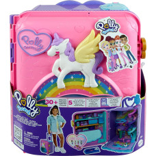 Ігровий набір Поллі Покет Валіза Курорт Polly Pocket Dolls Playset and Travel Toys (ХКВ43)