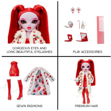 Лялька Рейнбоу Хай Шедоу Розі Rainbow High Shadow High Rosie - Red Fashion Doll