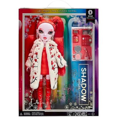 Лялька Рейнбоу Хай Шедоу Розі Rainbow High Shadow High Rosie - Red Fashion Doll