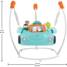 Ходунки-прыгунки 2 в 1 Фишер-Прайс Fisher-Price 2-in-1 Sweet Ride Jumperoo