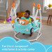 Ходунки-стрибунці 2 в 1 Фішер-Прайс  Fisher-Price 2-in-1 Sweet Ride Jumperoo