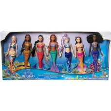 Ігровий набір Дісней 7 русалок Mattel Disney The Little Mermaid Ultimate Ariel Sisters 7-Pack Set