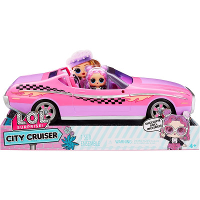 Ігровий набір ЛОЛ спортивний автомоміль L.O.L. Surprise! LOL Surprise City Cruiser Pink