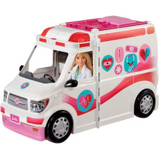 Барбі машина швидкої допомоги Barbie Care Clinic Vehicle