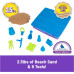 Кинетический песок Пляжный Замок  Kinetic Sand Deluxe Beach Castle Playset  