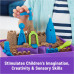 Кинетический песок Пляжный Замок  Kinetic Sand Deluxe Beach Castle Playset  