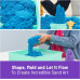 Кінетичний пісок синій з лотком 454 г Kinetic Sand Sandbox Set 1lb Blue Play Sand