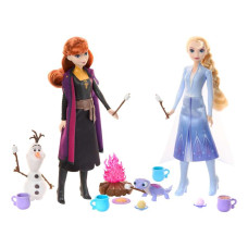 Набір Disney Пригоди в замерзлому лісі з Ельзою та Ганною Disney Frozen Forest Adventures Gift Set with 2 Dolls