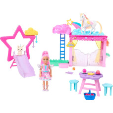 Ігровий набір Барбі Челсі Пегас Barbie A Touch of Magic Chelsea Small Doll & Pegasus