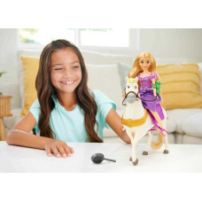 Лялька Рапунцель з конем Максимусом Disney Princess Toys Rapunzel Doll with Maximus Horse