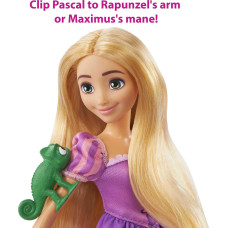 Лялька Рапунцель з конем Максимусом Disney Princess Toys Rapunzel Doll with Maximus Horse