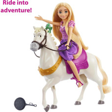 Лялька Рапунцель з конем Максимусом Disney Princess Toys Rapunzel Doll with Maximus Horse