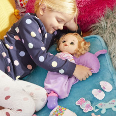 Лялька Бебі Алів спальний мішок та аксесуари Baby Alive Bunny Sleepover Baby Doll Bedtime