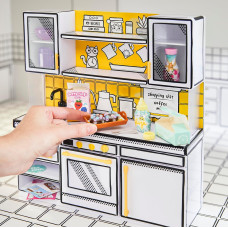 Кухонний ігровий набір з УФ-світлом MGA's Miniverse Make It Mini Kitchen Playset