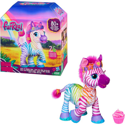 Інтерактивна іграшка Фурріал Райдужна Зебра furReal Zenya My Rainbow Zebra Toy