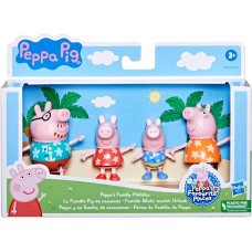 Набір фігурок Сім'я свинки Пеппи 4 фігурки Peppa Pig Adventures Peppa's Family Figures