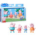 Набір фігурок Сім'я свинки Пеппи 4 фігурки Peppa Pig Adventures Peppa's Family Figures