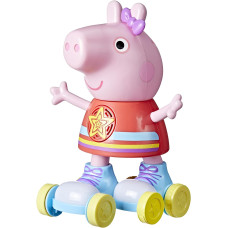 Лялька Свинка Пеппа на роликових ковзанах Peppa Pig Disco Peppa Roller Skating Doll