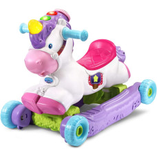 Іграшка трансформер VTech Єдиноріг каталка гойдалка VTech Prance and Rock Learning Unicorn