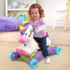 Іграшка трансформер VTech Єдиноріг каталка гойдалка VTech Prance and Rock Learning Unicorn