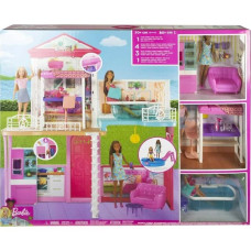 Ляльковий Дім Барбі та 3 ляльки Barbie Dollhouse And Furniture Set With 3 Dolls