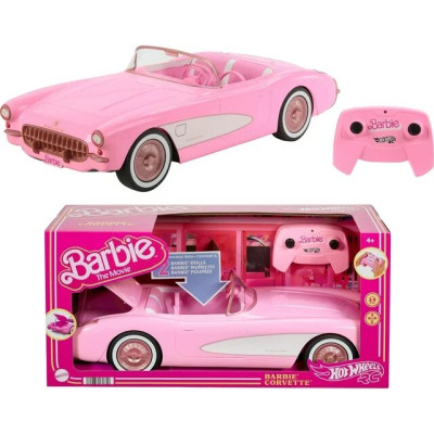 Корвет Кабріолет Барбі Hot Wheels RC Barbie Corvette Remote Control Corvette From Barbie the Movie